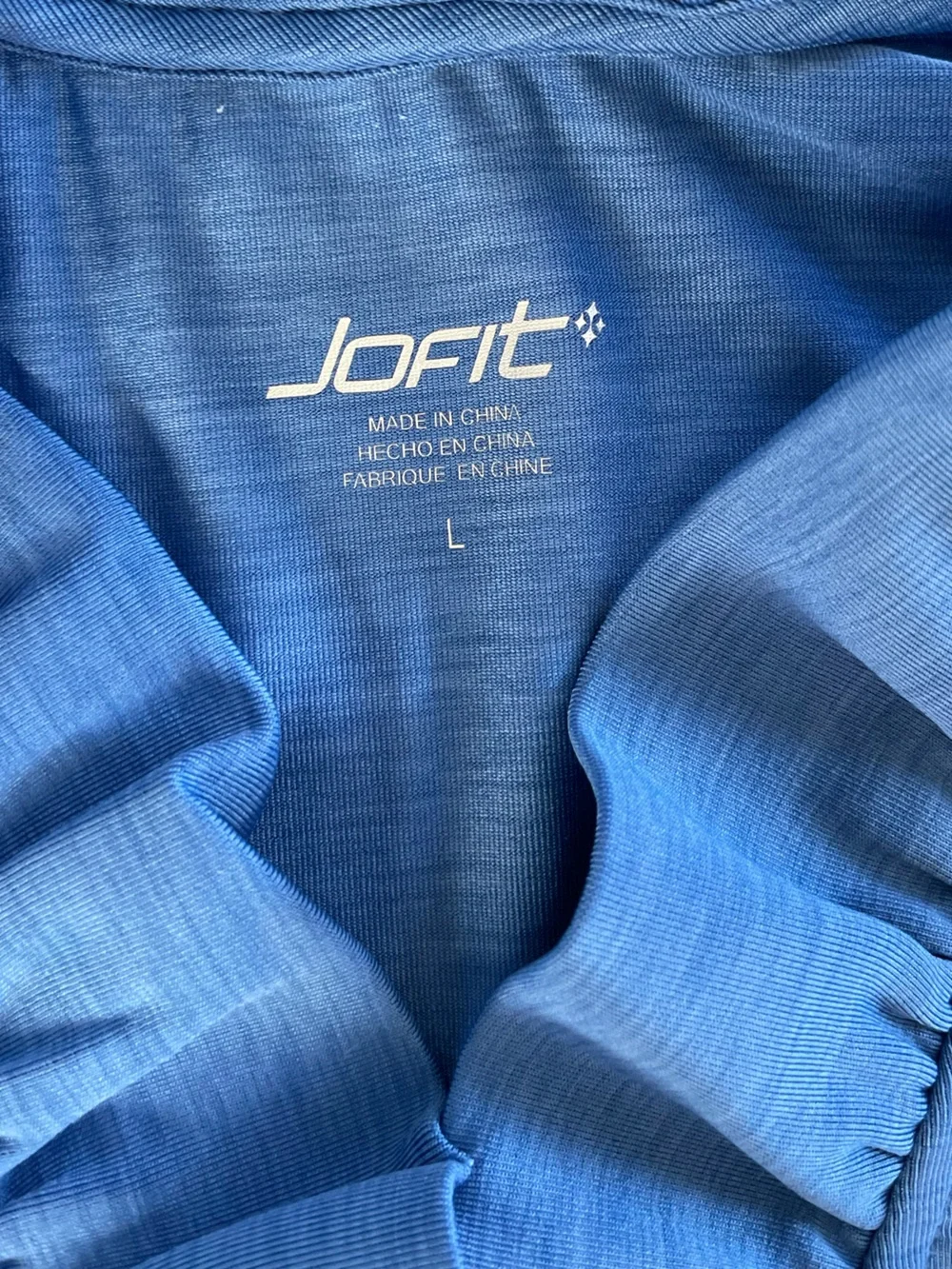 JOFIT Ruffle Collar Sleeveless Performance Golf Tennis Preppy Shirt Size Large - Picture 6 of 9